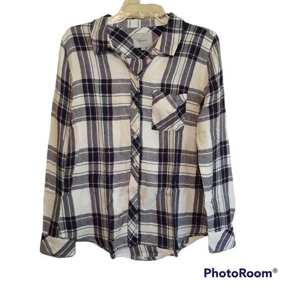 Rails plaid flannel shirt - Picture 1 of 14